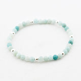 Armband Amazoniet 4 mm