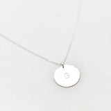 Ketting munt gehamerd