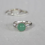 Ring Aventurijn Basic - Ringen - Zilver & Zoet