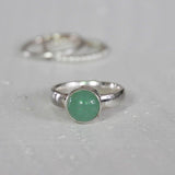 Ring Aventurijn Basic - Ringen - Zilver & Zoet