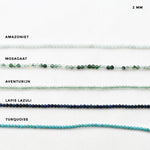 edelsteen kralen opties 2 mm