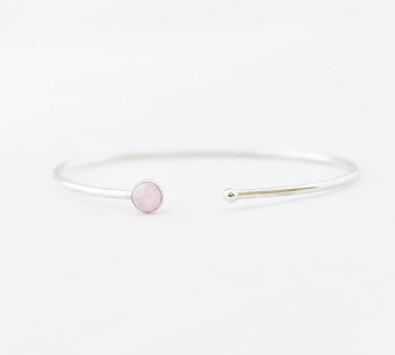 Armband cuff edelsteen