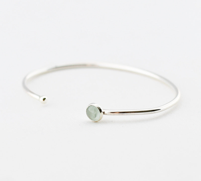 Armband cuff edelsteen