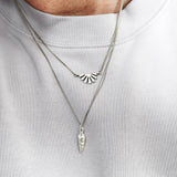 Ketting schelp wenteltrap