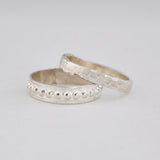 Ring stip breed - Ringen - Zilver & Zoet