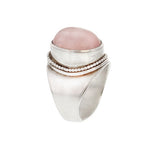 Ring Rozenkwarts - Ringen - Zilver & Zoet