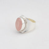 Ring Rozenkwarts - Ringen - Zilver & Zoet