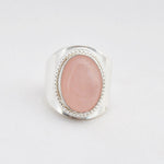 Ring Rozenkwarts - Ringen - Zilver & Zoet