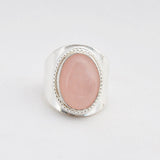 Ring Rozenkwarts - Ringen - Zilver & Zoet