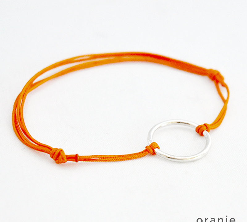 Armband cirkel nylon