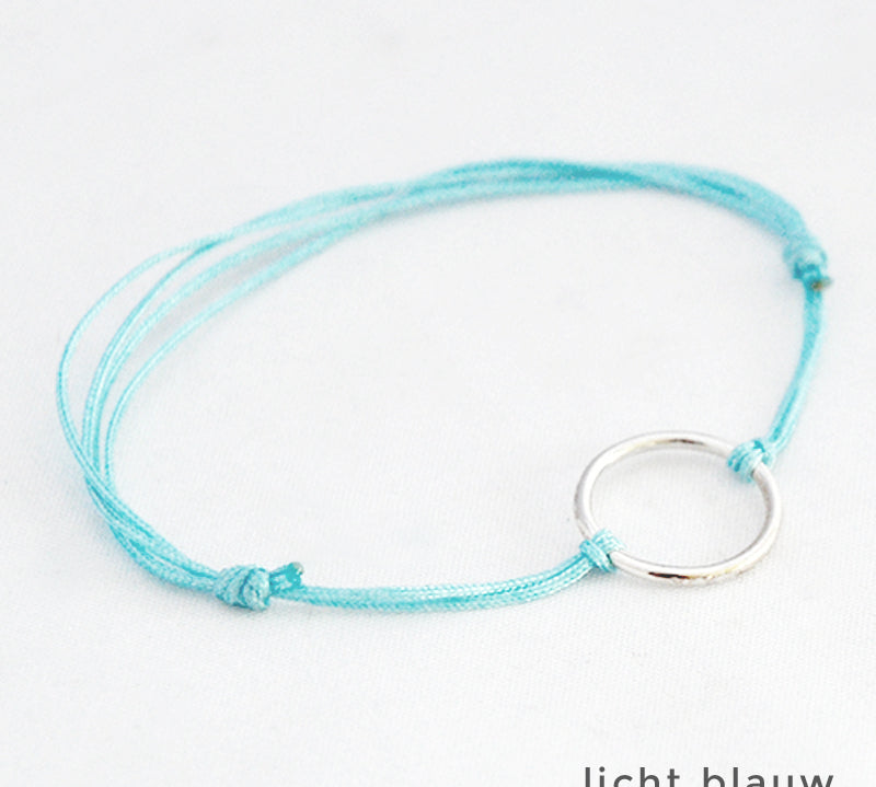 Armband cirkel nylon