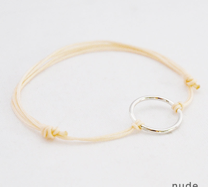 Armband cirkel nylon