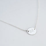 Ketting letter rondje - ketting - Zilver & Zoet