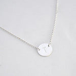 Ketting letter rondje - ketting - Zilver & Zoet