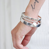 Bangle armband vlak