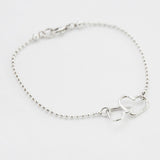 Armband twee hartjes