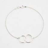Armband twee cirkels