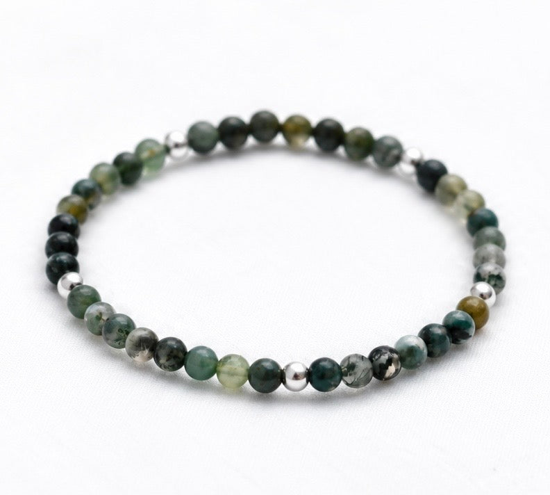 Armband mosagaat 4 mm