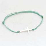 Armband kruis nylon