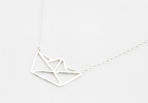 KETTING ORIGAMI BOOTJE