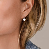 Oorbellen klapcreolen bedel hart