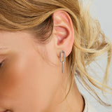 Oorbellen paperclip