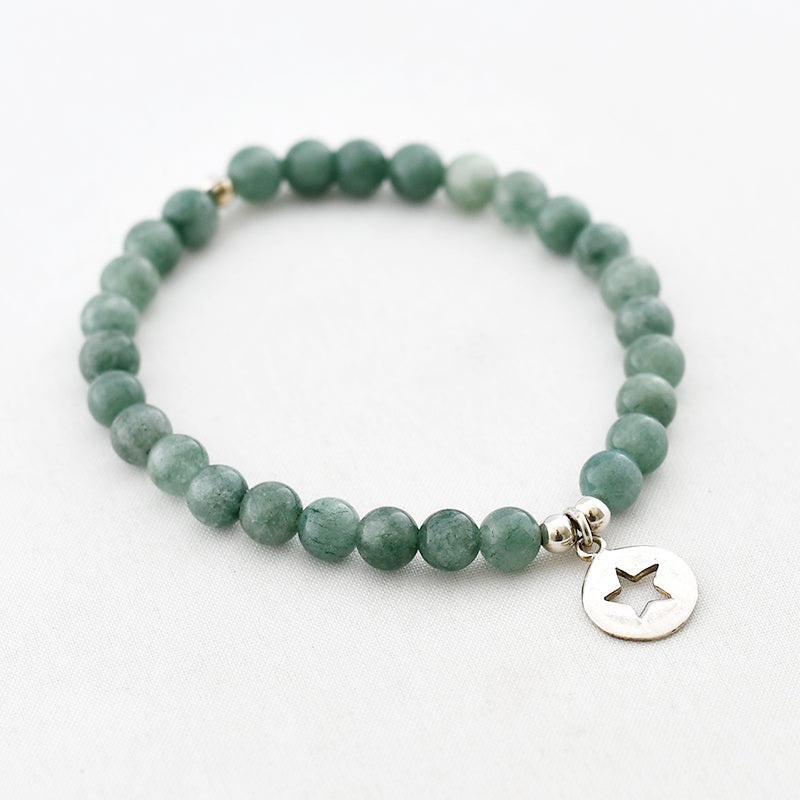 Verstikken Afrekenen Met opzet Armband jade aquamarine 6 mm – Zilver & Zoet