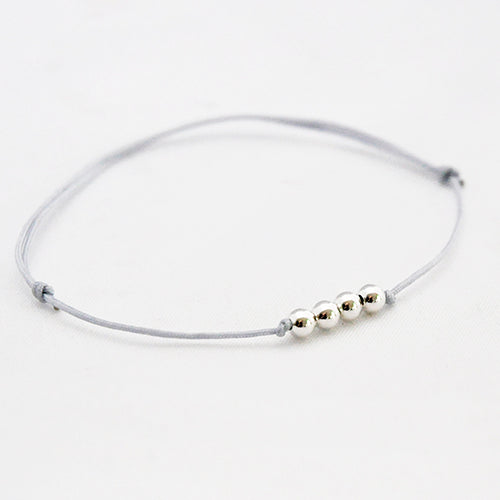 Armband balletjes nylon