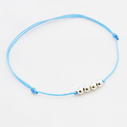 Armband balletjes nylon