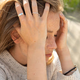 Ring gehamerd