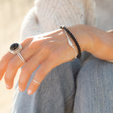 Armband Onyx 4 mm