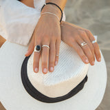 Ring gehamerd