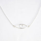 Ketting Evil Eye - ketting - Zilver & Zoet