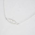 Ketting Evil Eye - ketting - Zilver & Zoet