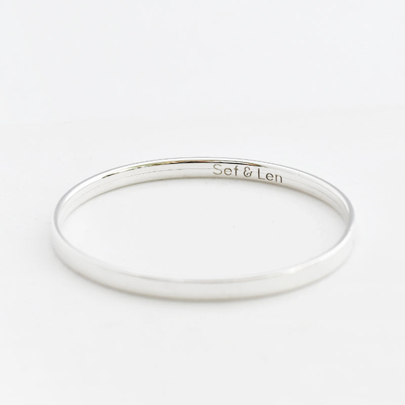 Bangle armband vlak