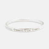 Bangle armband vlak