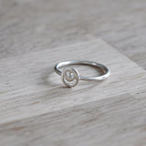 Ring Smiley - Ringen - Zilver & Zoet