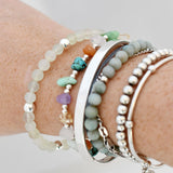 Armband new jade 6 mm