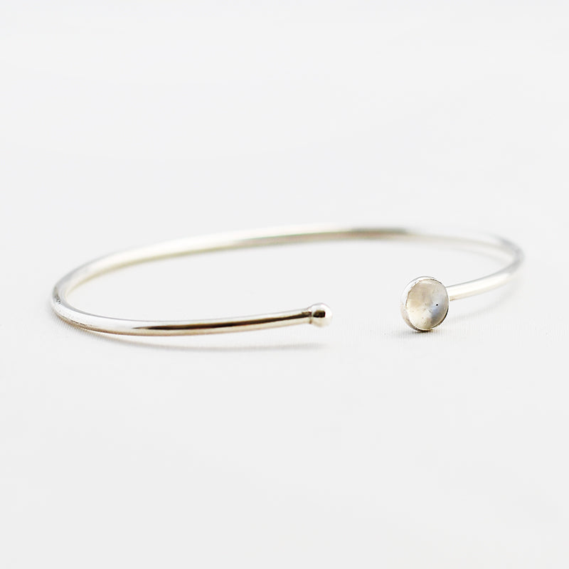 Armband cuff edelsteen