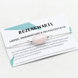 Armband edelsteen zilver