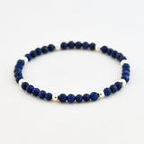 Armband Lapis Lazuli 4 mm