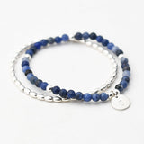 Armband sodaliet 4 mm