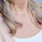 Ketting cirkel ring