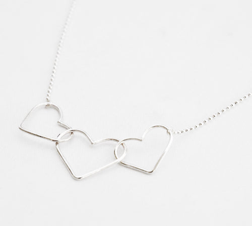 Ketting twee hartjes