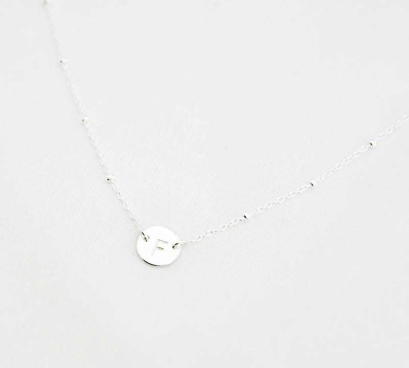 Ketting letter rondje mini