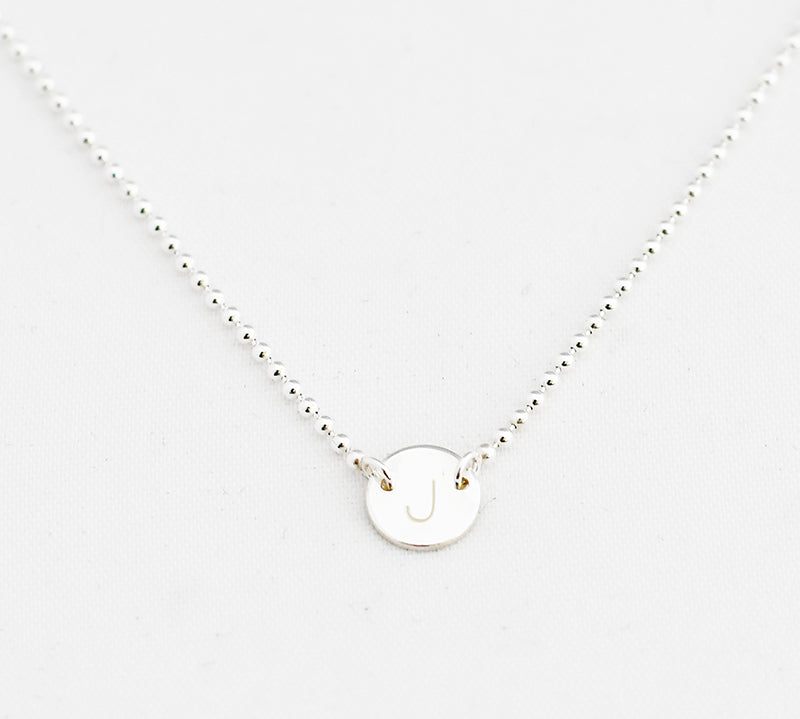 Ketting letter rondje mini