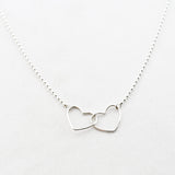 Ketting twee hartjes