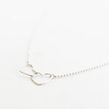 Ketting twee hartjes