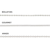 Armband Letter Rondje