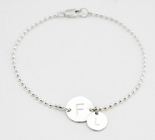 Armband Letter Rondje